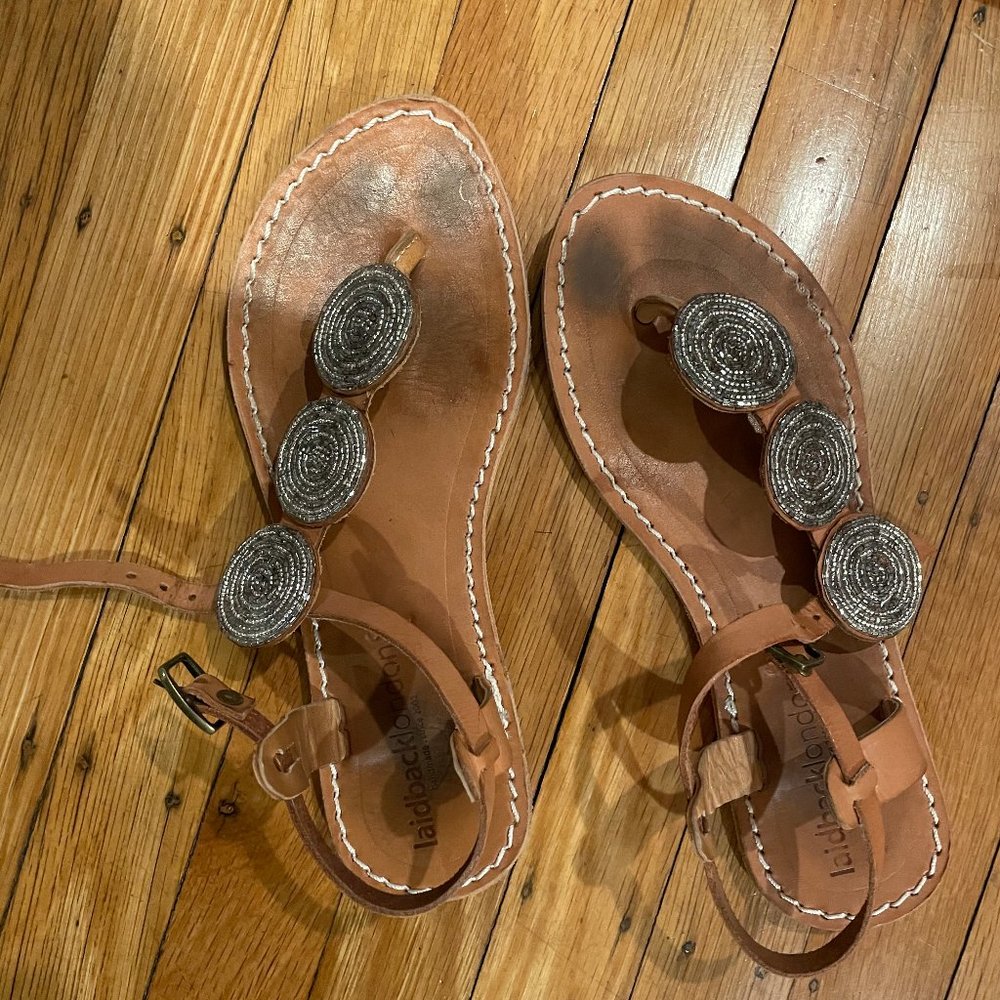 Laidback London sandals size 37